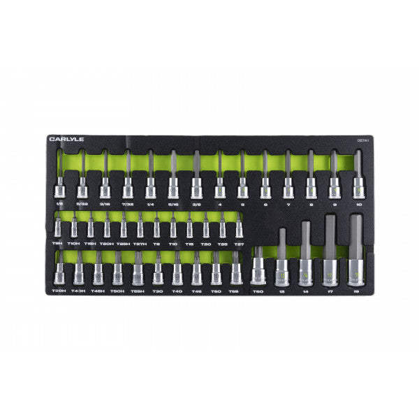 41 Pc Master Star & Hex Bit Sckt Set