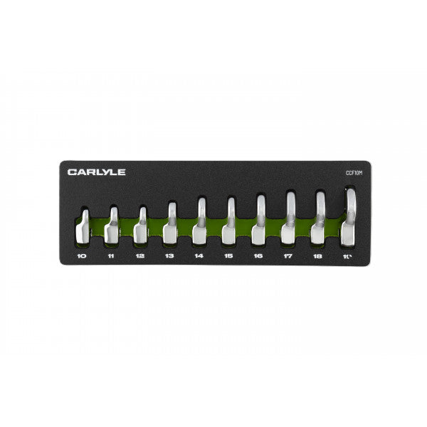 10 Pc 3/8DR Metric Crows Foot
