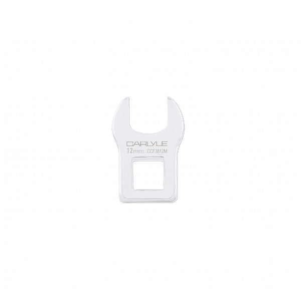 3/8in Drive 12mm Open-End Crowfoot Wrench