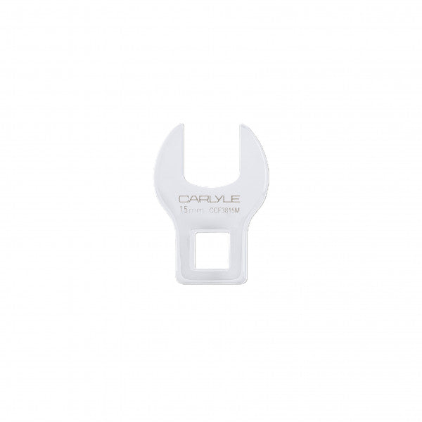 3/8in Drive 15mm Open-End Crowfoot Wrench