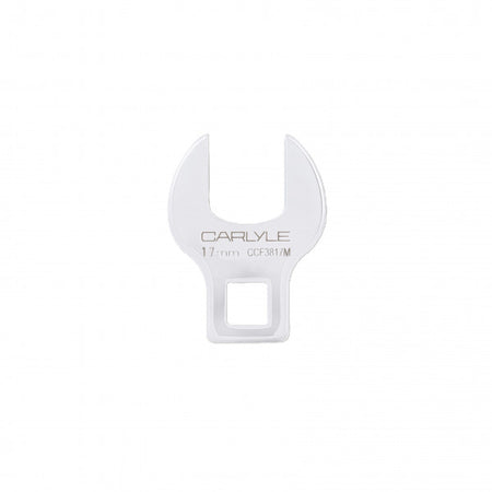 3/8in Drive 17mm Open-End Crowfoot Wrench