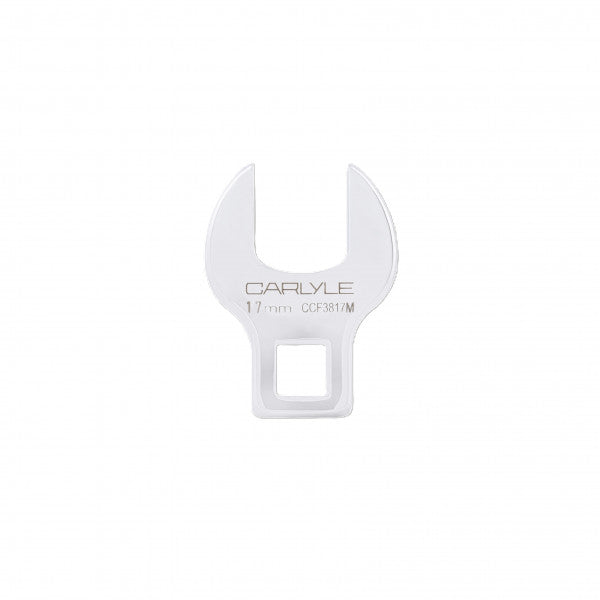 3/8in Drive 17mm Open-End Crowfoot Wrench