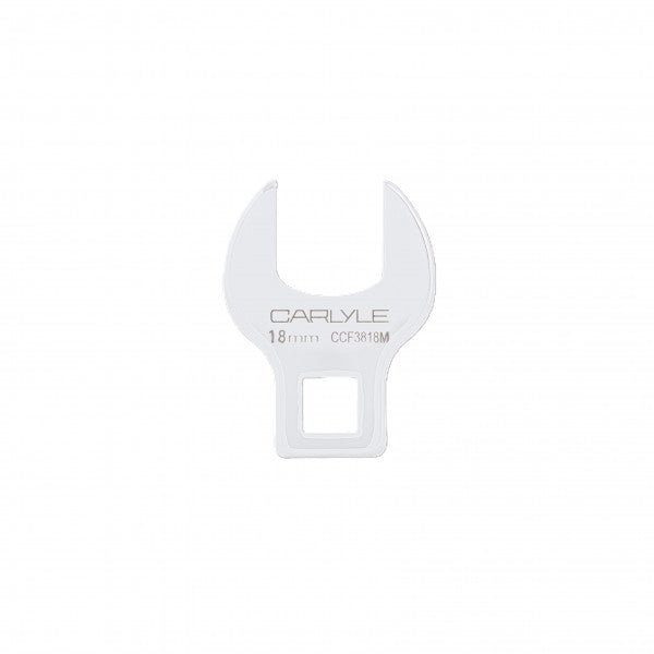 3/8in Drive 18mm Open-End Crowfoot Wrench