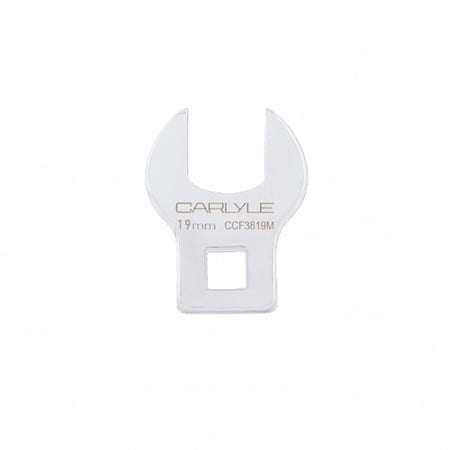3/8in Drive 19mm Open-End Crowfoot Wrench