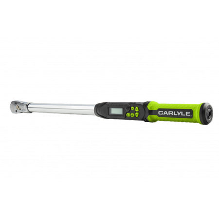 1/2in Drive Digital Flex Head Torque Wrench with Angle Indicator 17 to 339Nm