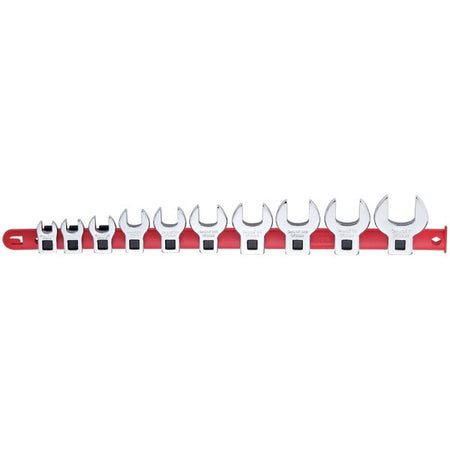 Carlyle SAE Combination End Crows Foot Set (10 Pieces)
