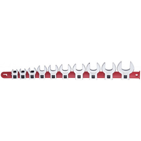 Spanner Set - Combination Crow's Foot - Metric - 10 Piece