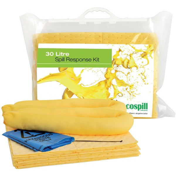 Chemical Clip Top Spill Kit - 30 Litre