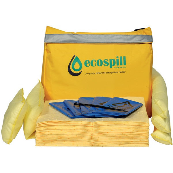 Chemical Spill Kit in Vinyl Holdall - 50 Litre