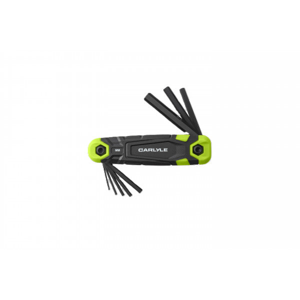 8 Pc Folding Hex Key Set Metric