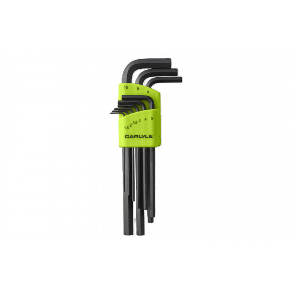 9 Pc Long Hex Key Set Metric