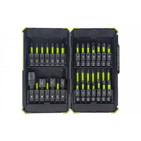 42 PC 1/4in Hex Impact Bit Set with Holder