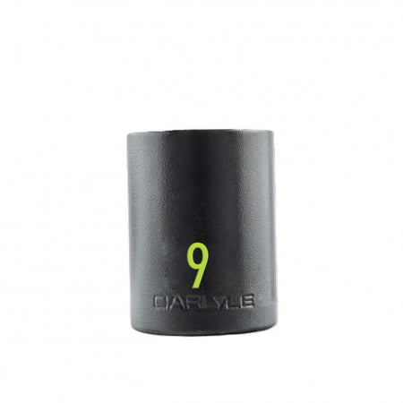 1/2 Drive 9mm 6 point standard impact socket