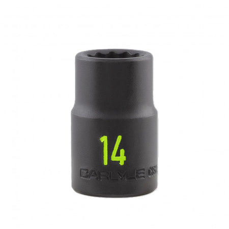 1/2in Drive 14mm 12 PT Impact Socket