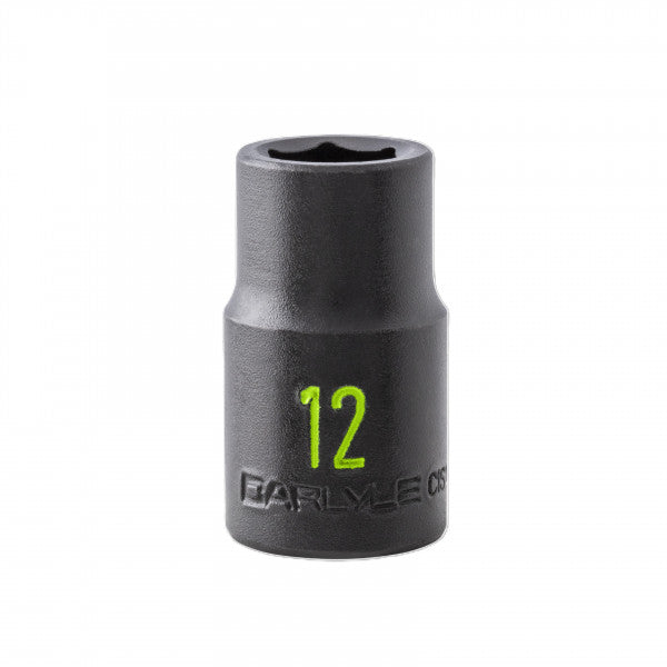 1/2 Drive 12mm 6 point standard imp socket