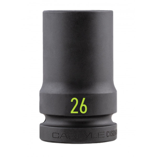1DR Deep 6PT Impact Socket 26MM