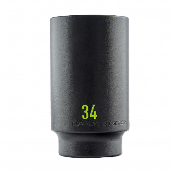 1/2 Drive 34mm 6 point deep impact socket