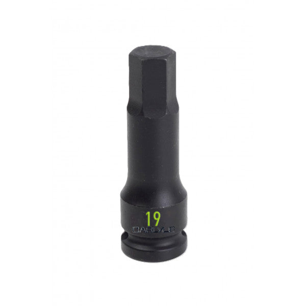1/2DR 19MM Hex 78MM Long Impact Socket