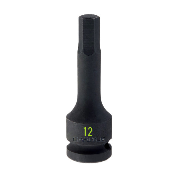 3/8DR 12MM Hex 60MM Long Impact Socket