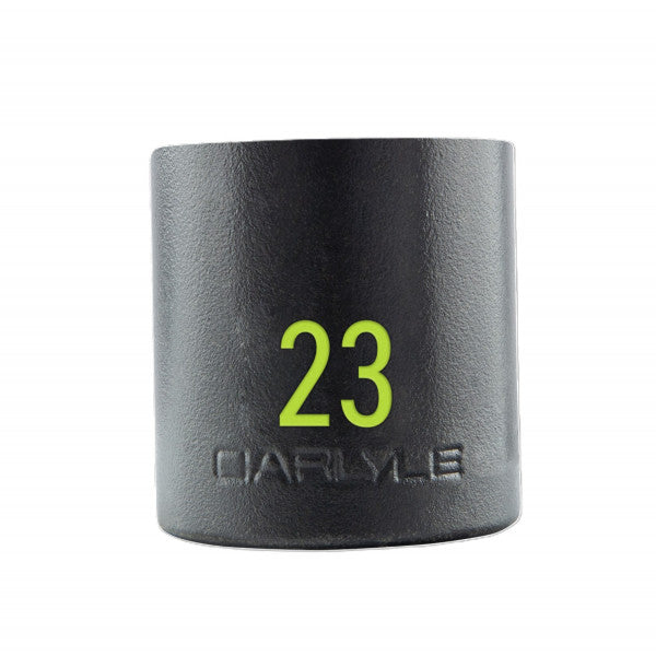1/2in Drive 23mm 6 PT Stubby Impact Socket