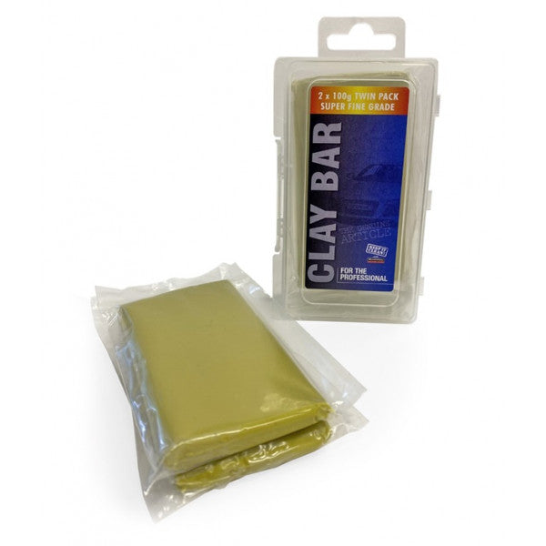 Fine Grade Clay Bar Twin Pack (200g)