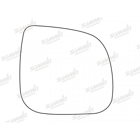 Mirror Glass Replacement - Commercial OEM Style With Heated Base Plate