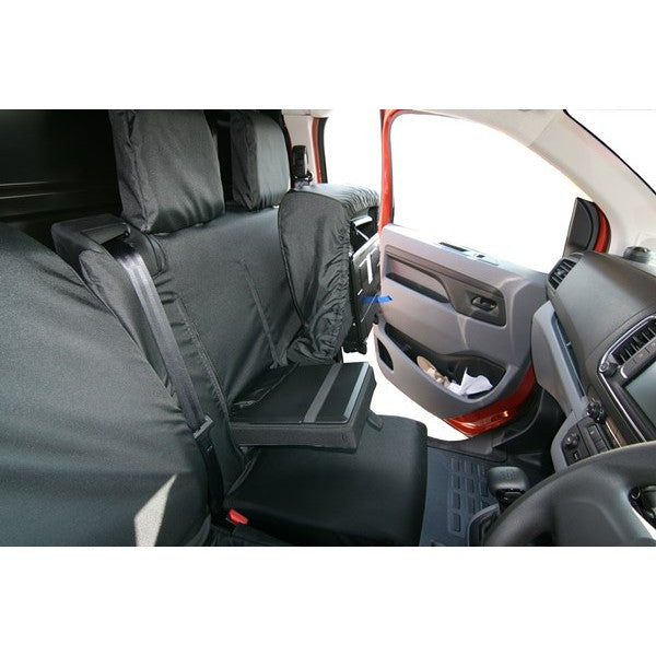 Van Seat Cover - Double - Black - Citroen Dispatch, Peugeot Expert & Toyota Proace 2016