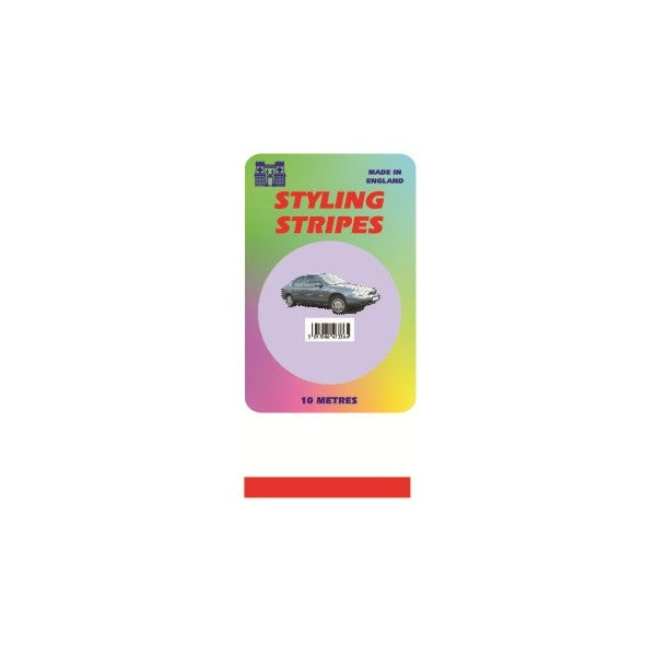 Single Stripe - Red - 3mm - 10m Length