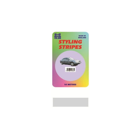Single Stripe - Silver - 6mm - 10m Length