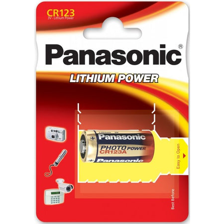 CR123A 3V Lithium Battery - Box of 10