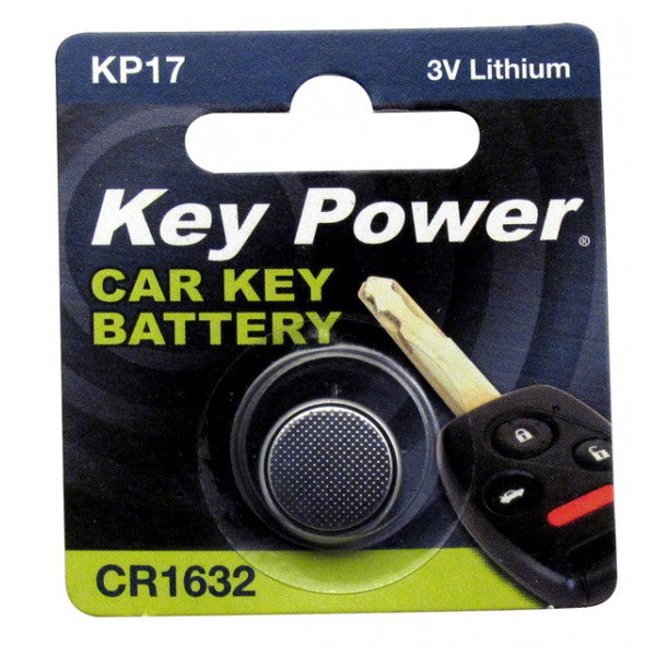 Key Power Coin Cell Battery CR1632 - Lithium 3V - Box of 10