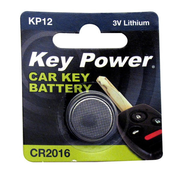 Key Power Coin Cell Battery CR2016 - Lithium 3V - Box of 10