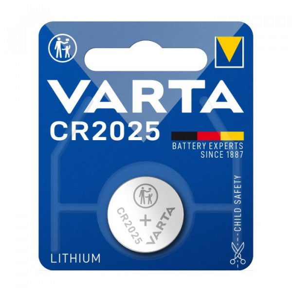 Varta CR2025 Car Alarm Battery & Car Key Fob Battery - Box of 10