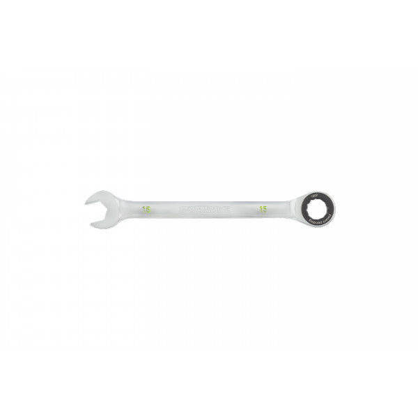 12 PT 15mm 180P Ratcheting Combination Wrench