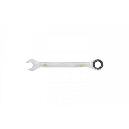 12 PT 15mm 180P Ratcheting Combination Wrench