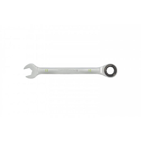 12 PT 17mm 180P Ratcheting Combination Wrench
