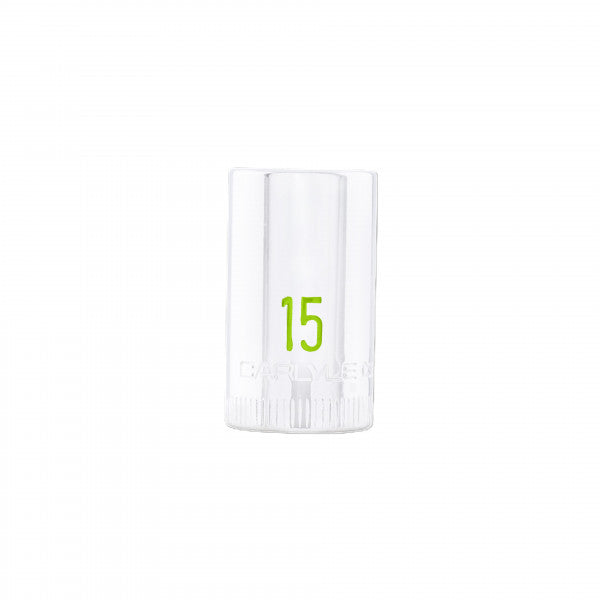 1/2DR 15MM 6PT Chrome Socket