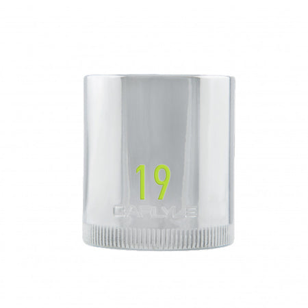 1/2DR 19MM 6PT Chrome Socket