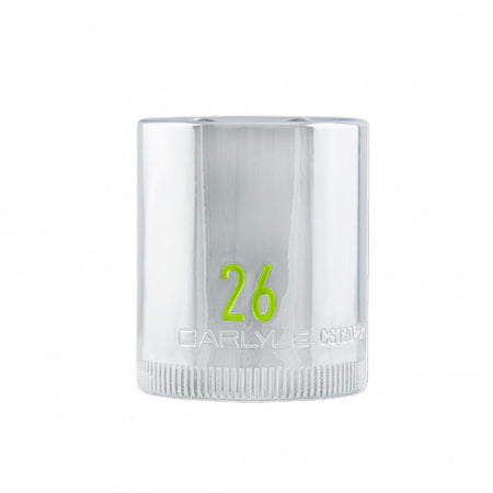 1/2 Drive 26mm 6 point chrome socket