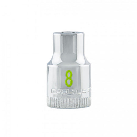 3/8 Drive 8mm 6 point chrome socket