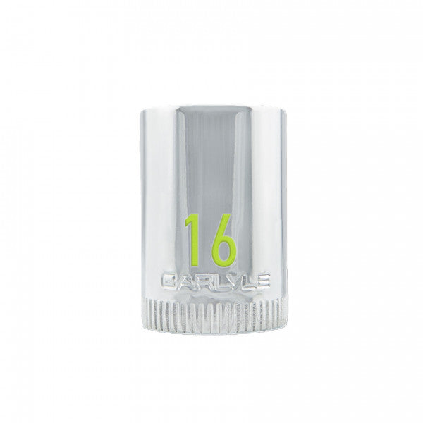 3/8DR 16MM 12PT Chrome Socket
