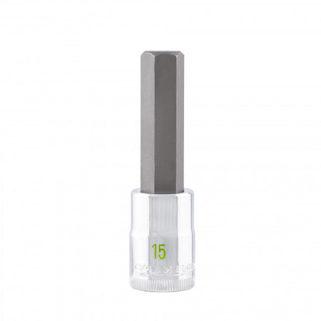 1/2DR 15MM Hex Bit Socket 90MM Long