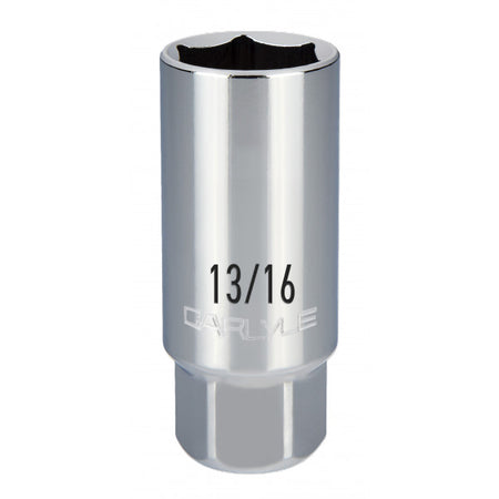 1/2in Drive 13/16in Chrome Spark Plug Socket