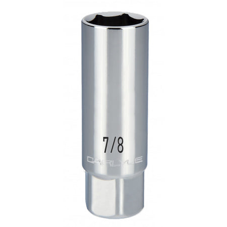 3/8in Drive 7/8in Chrome Spark Plug Socket