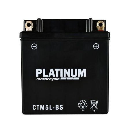 Motorcycle MF AGM Battery 12V - 5Ah - 70CCA