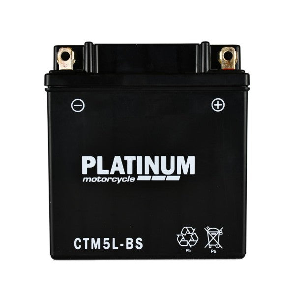 Motorcycle MF AGM Battery 12V - 5Ah - 70CCA