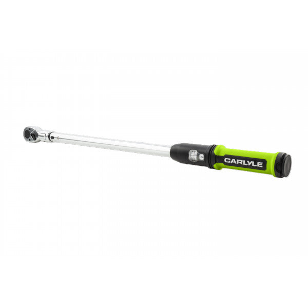 1/2in Drive Torque Wrench Flex Head Click 65 to 250Nm