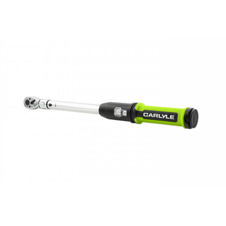 3/8in Drive Torque Wrench Click Flex Head 20 to 101Nm