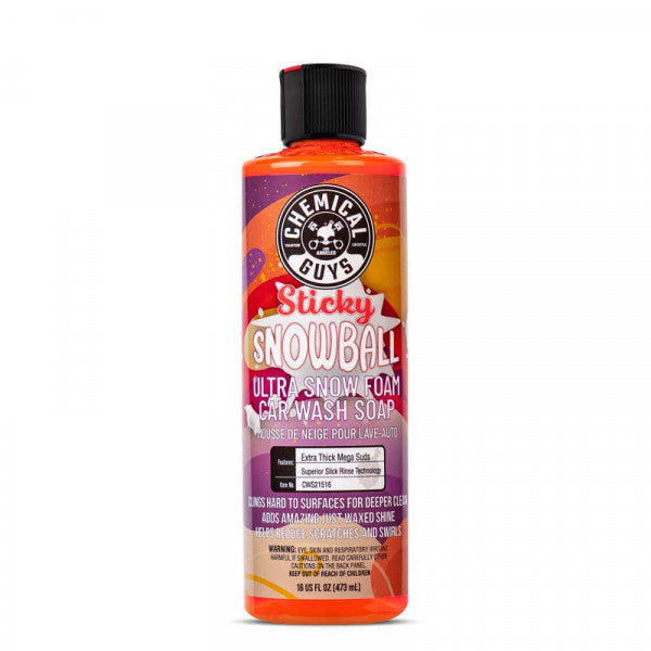 Chemical Guys Sticky Snowball Snow Foam (16oz)