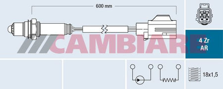 Cambiare VE381792 Oxygen Sensor - 1